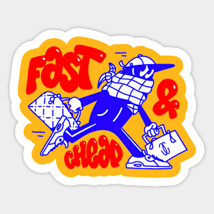 CASH & CARRY Sticker